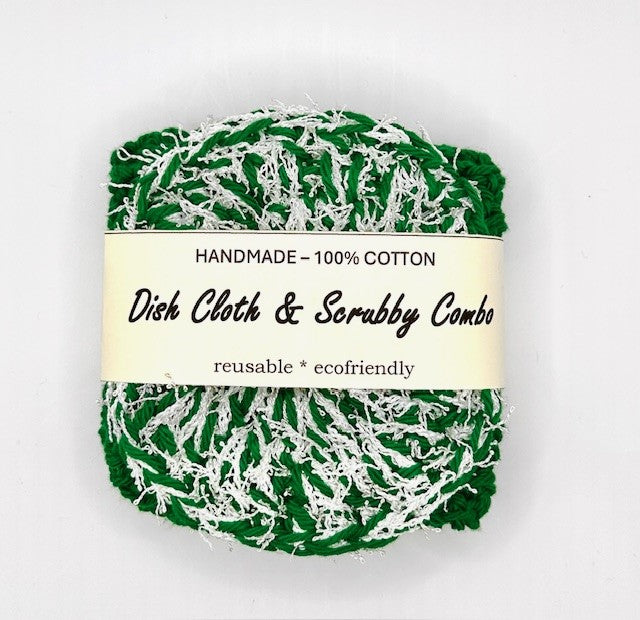 Combo - Dish Cloth & Scrubby