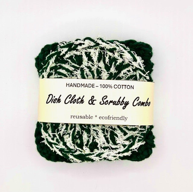 Combo - Dish Cloth & Scrubby