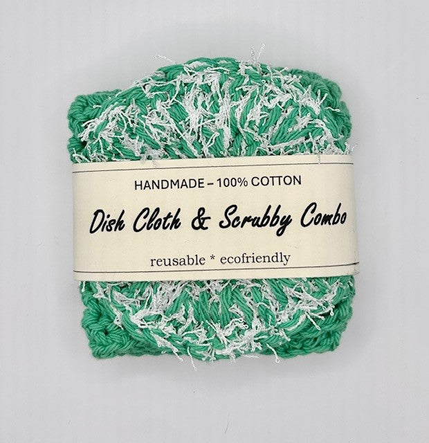 Combo - Dish Cloth & Scrubby