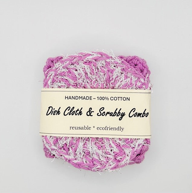 Combo - Dish Cloth & Scrubby