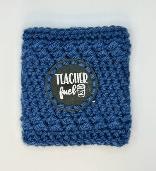 Crochet Coffee Sleeve - Teacher Fuel