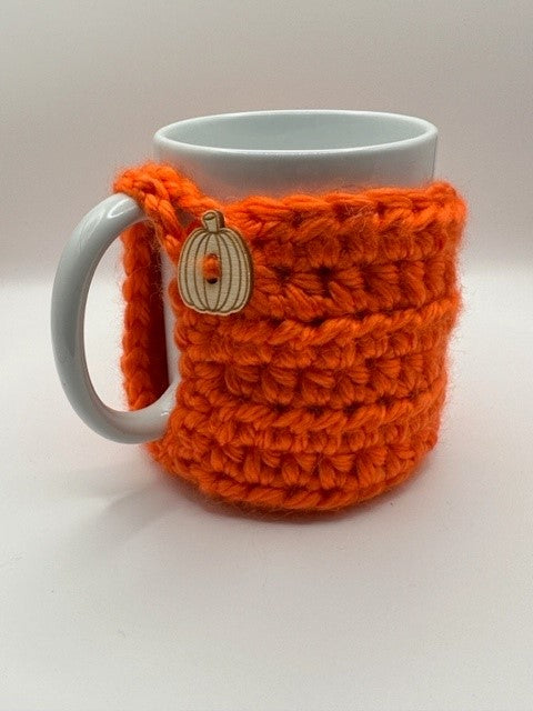 Mug Cozy - Orange Pumpkin