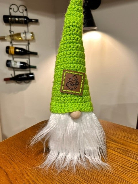 Gnome Wine Bottle Toppers - Holiday Themed