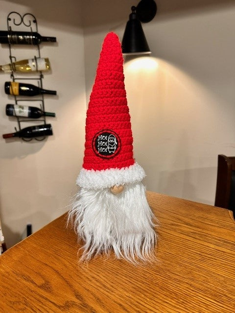 Gnome Wine Bottle Toppers - Holiday Themed