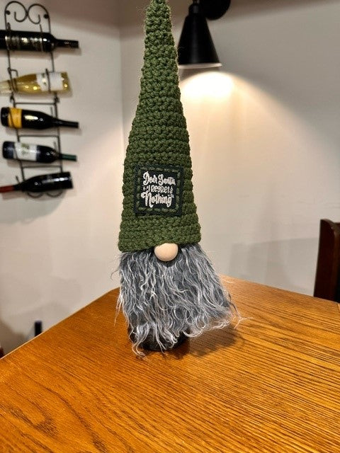 Gnome Wine Bottle Toppers - Holiday Themed